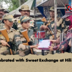 Eid Celebrated with Sweet Exchange at Hili Border Eid Celebrated with Sweet Exchange at Hili Border