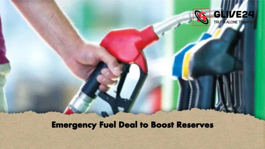 Emergency Fuel Deal to Boost Reserves 2 Emergency Fuel Deal to Boost Reserves