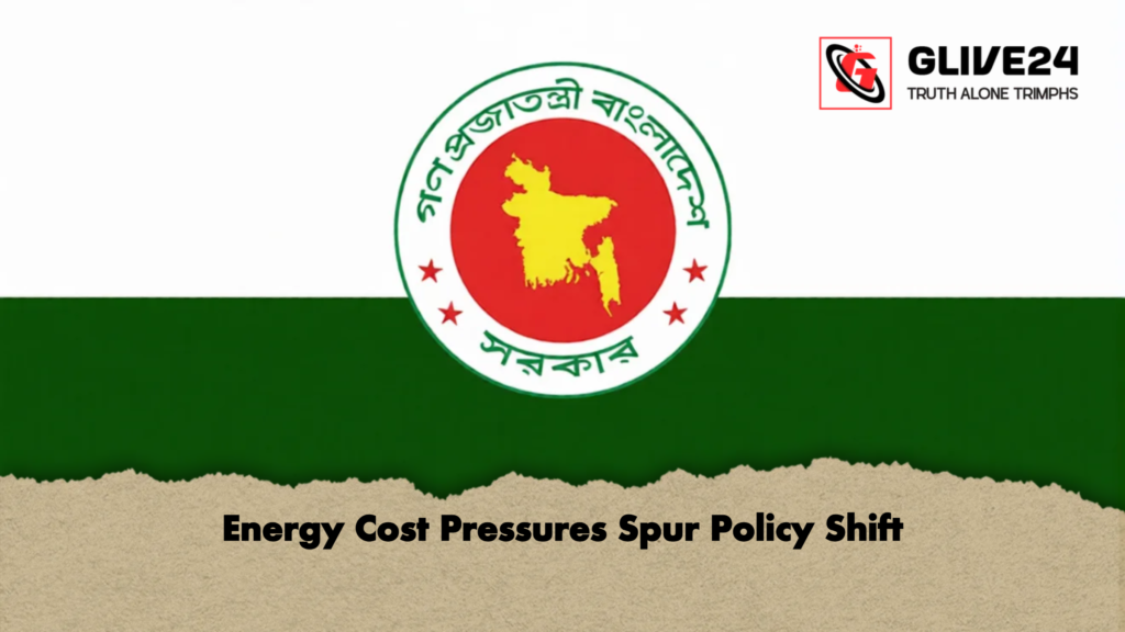 Energy Cost Pressures Spur Policy Shift 2 Energy Cost Pressures Spur Policy Shift