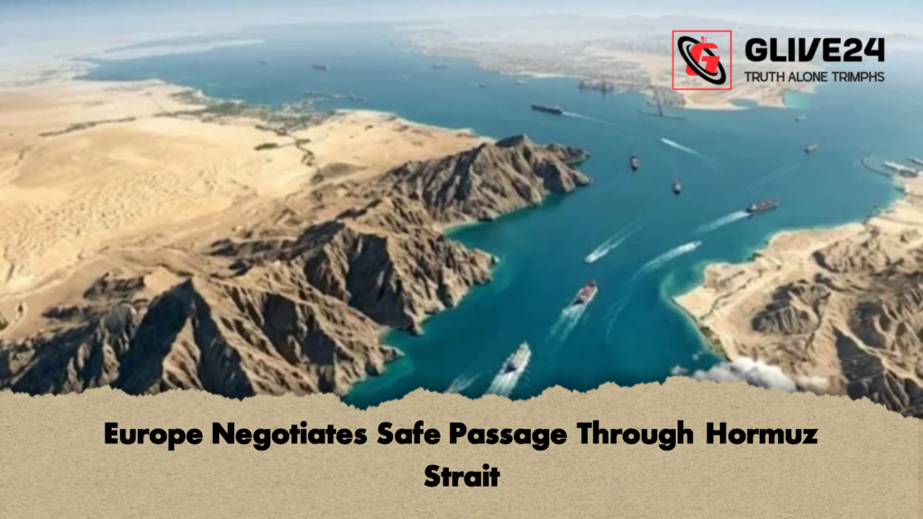 Europe Negotiates Safe Passage Through Hormuz Strait Europe Negotiates Safe Passage Through Hormuz Strait