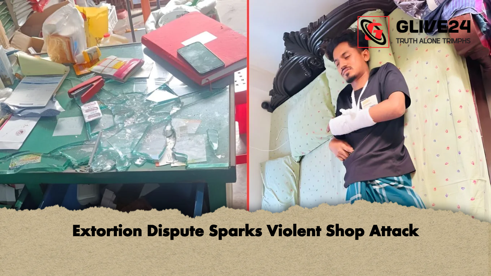 Extortion Dispute Sparks Violent Shop Attack Extortion Dispute Sparks Violent Shop Attack