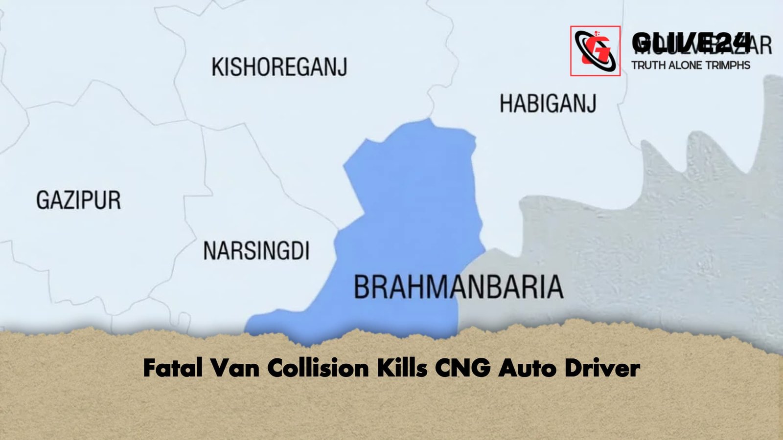 Fatal Van Collision Kills CNG Auto Driver 1 Fatal Van Collision Kills CNG Auto Driver