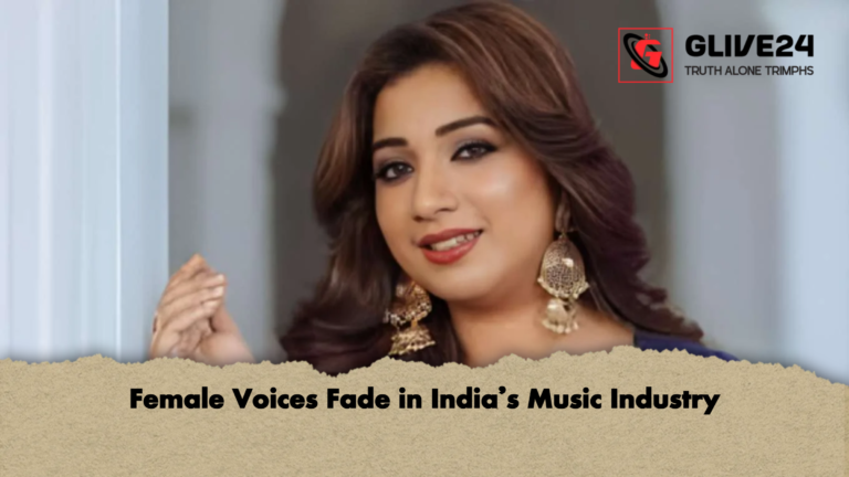 Female Voices Fade in Indias Music Industry Female Voices Fade in India’s Music Industry
