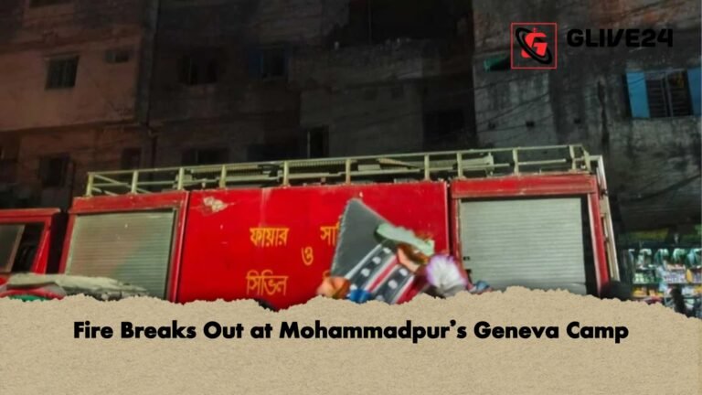 Fire Breaks Out at Mohammadpurs Geneva Camp 1 Fire Breaks Out at Mohammadpur’s Geneva Camp