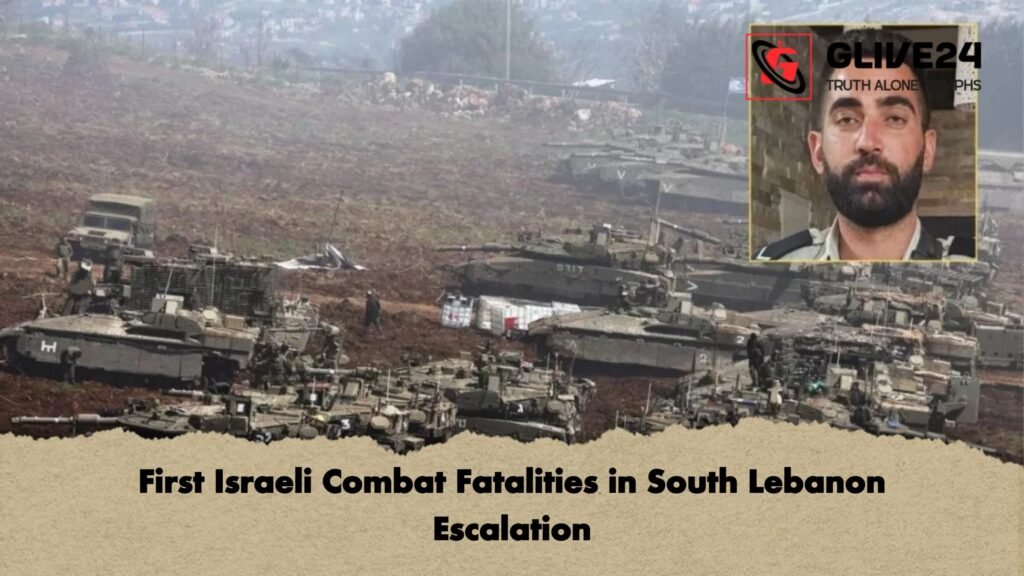 First Israeli Combat Fatalities in South Lebanon Escalation First Israeli Combat Fatalities in South Lebanon Escalation First Israeli Combat Fatalities in South Lebanon Escalation