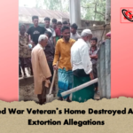 Freed War Veterans Home Destroyed Amid Extortion Allegations Freed War Veteran’s Home Destroyed Amid Extortion Allegations