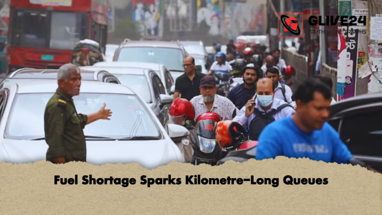 Fuel Shortage Sparks Kilometre Long Queues Fuel Shortage Sparks Kilometre-Long Queues
