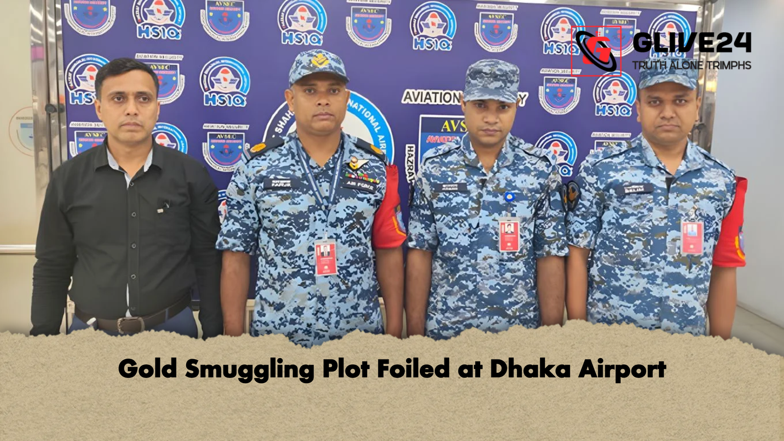 Gold Smuggling Plot Foiled at Dhaka Airport Gold Smuggling Plot Foiled at Dhaka Airport