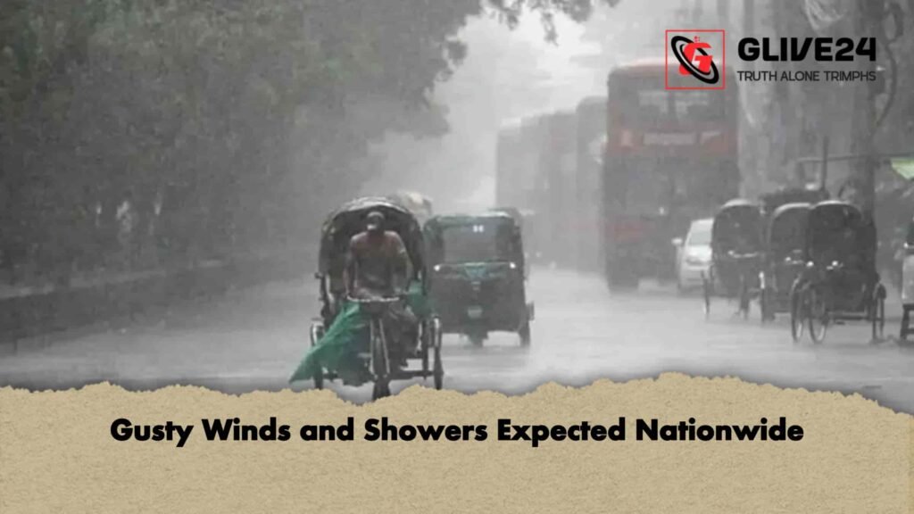 Gusty Winds and Showers Expected Nationwide 2 Gusty Winds and Showers Expected Nationwide