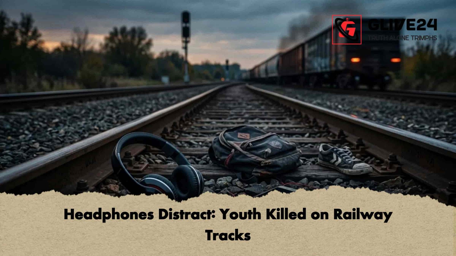 Headphones Distract Youth Killed on Railway Tracks