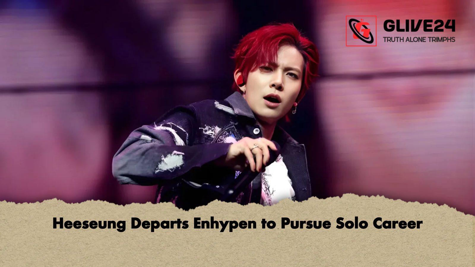 Heeseung Departs Enhypen to Pursue Solo Career Heeseung Departs Enhypen to Pursue Solo Career