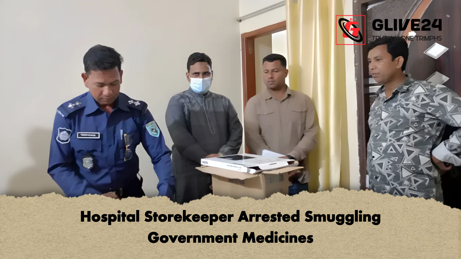 Hospital Storekeeper Arrested Smuggling Government Medicines 3 Hospital Storekeeper Arrested Smuggling Government Medicines