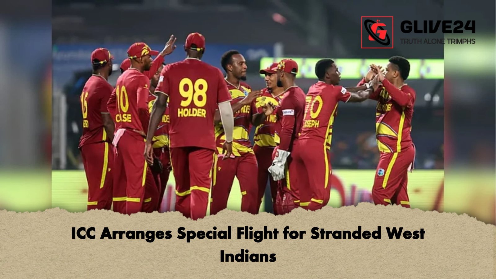 ICC Arranges Special Flight for Stranded West Indians ICC Arranges Special Flight for Stranded West Indians