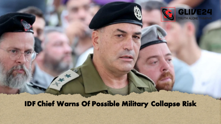 IDF Chief Warns Of Possible Military Collapse Risk IDF Chief Warns Of Possible Military Collapse Risk