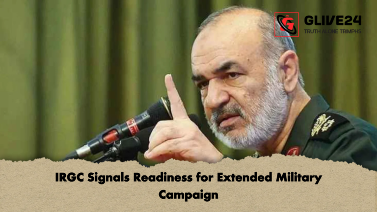 IRGC Signals Readiness for Extended Military Campaign IRGC Signals Readiness for Extended Military Campaign