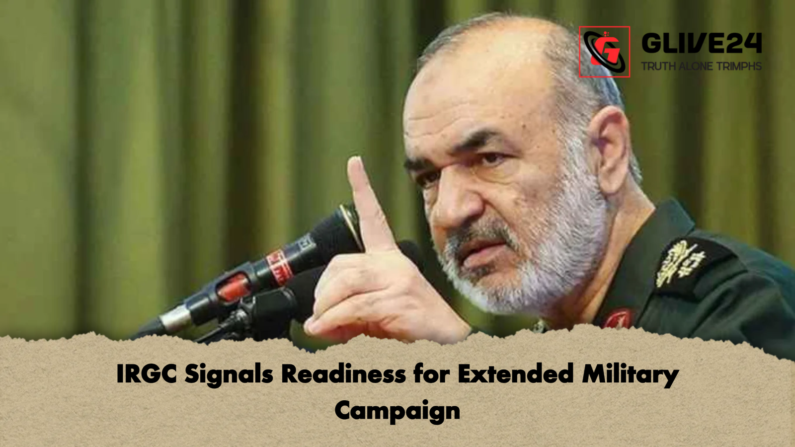 IRGC Signals Readiness for Extended Military Campaign IRGC Signals Readiness for Extended Military Campaign