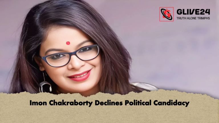 Imon Chakraborty Declines Political Candidacy Imon Chakraborty Declines Political Candidacy