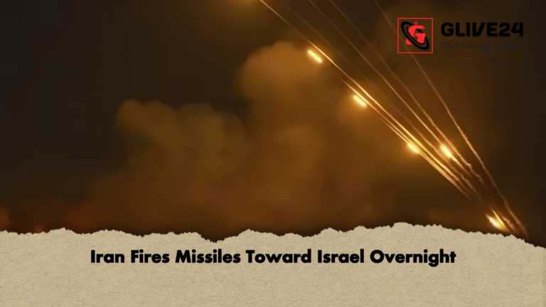 Iran Fires Missiles Toward Israel Overnight Iran Fires Missiles Toward Israel Overnight