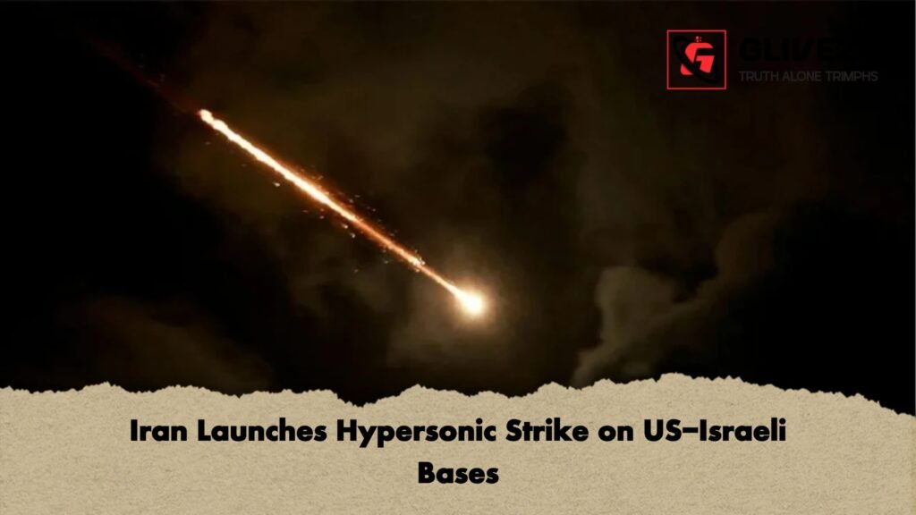 Iran Launches Hypersonic Strike on US-Israeli Bases Iran Launches Hypersonic Strike on US Israeli Bases Iran Launches Hypersonic Strike on US-Israeli Bases