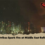 Iran Strikes Spark Fire at Middle East Refineries Iran Strikes Spark Fire at Middle East Refineries
