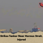Iran Strikes Tanker Near Hormuz Strait Four Injured Iran Strikes Tanker Near Hormuz Strait, Four Injured