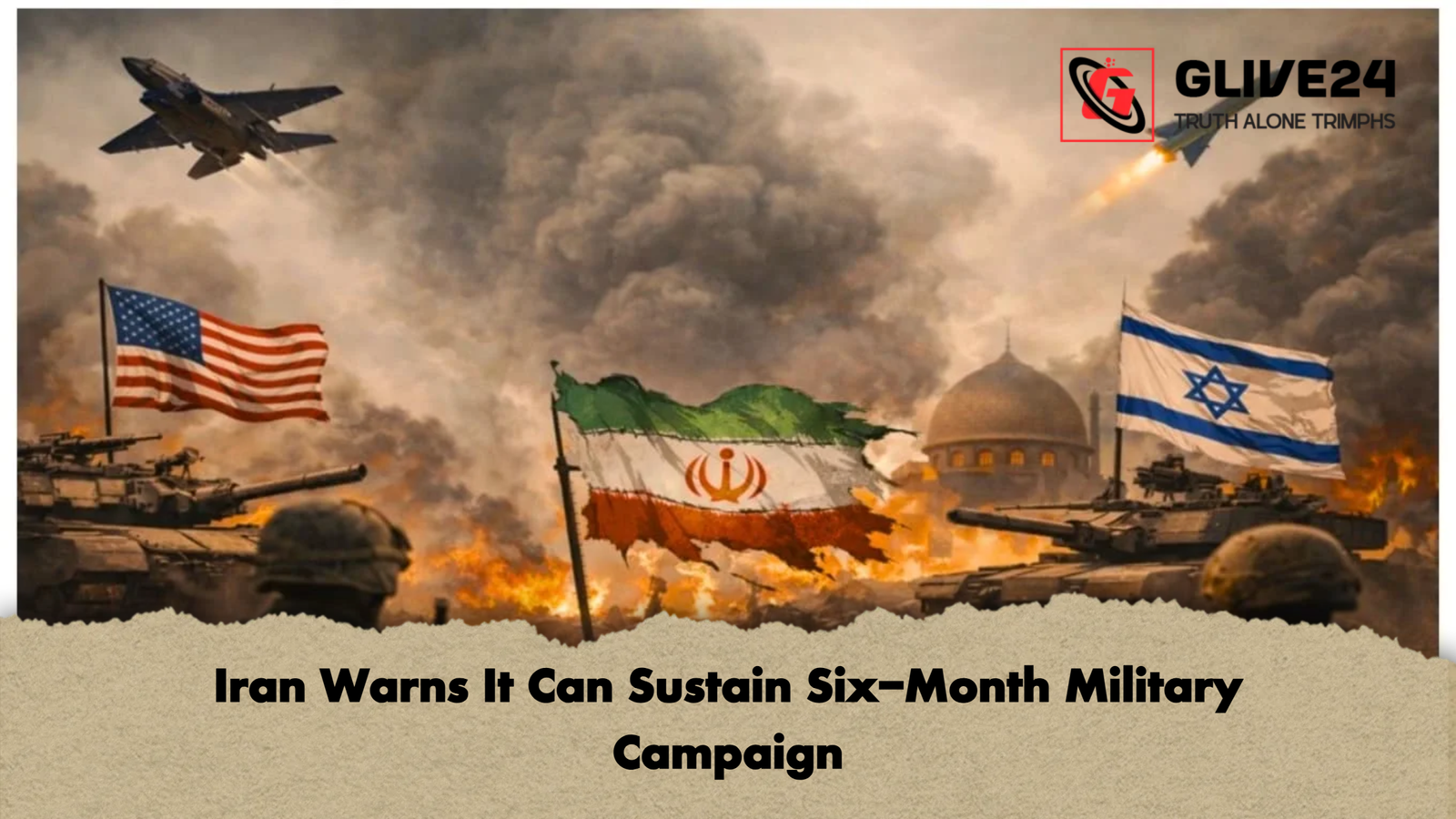 Iran Warns It Can Sustain Six Month Military Campaign Iran Warns It Can Sustain Six-Month Military Campaign