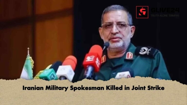 Iranian Military Spokesman Killed in Joint Strike