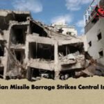 Iranian Missile Barrage Strikes Central Israel