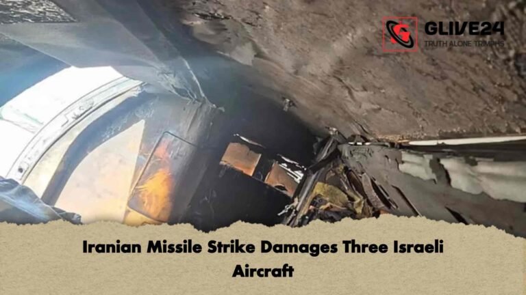 Iranian Missile Strike Damages Three Israeli Aircraft