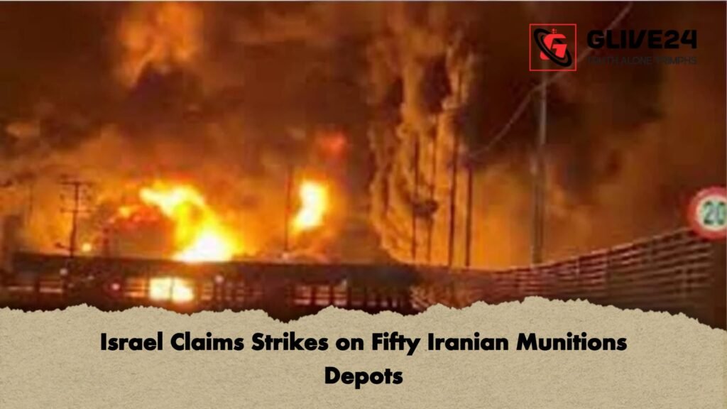 Israel Claims Strikes on Fifty Iranian Munitions Depots Israel Claims Strikes on Fifty Iranian Munitions Depots