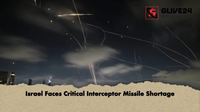 Israel Faces Critical Interceptor Missile Shortage 1 Israel Faces Critical Interceptor Missile Shortage