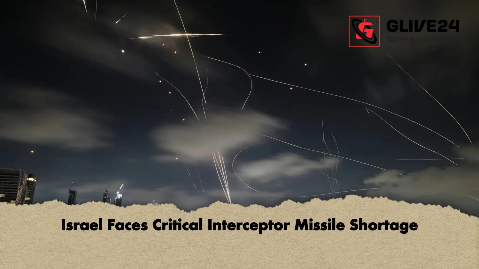 Israel Faces Critical Interceptor Missile Shortage 1 Israel Faces Critical Interceptor Missile Shortage