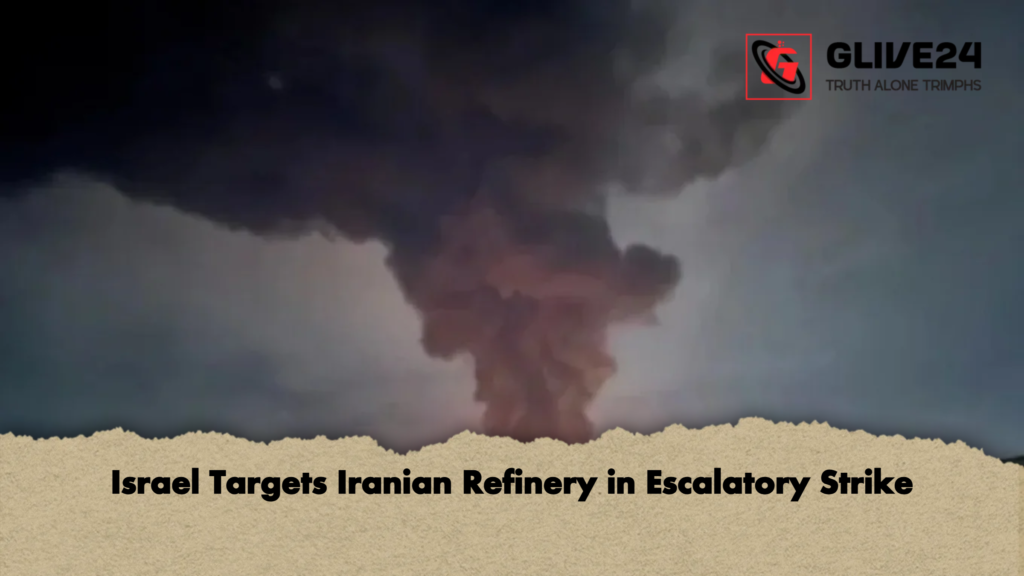 Israel Targets Iranian Refinery in Escalatory Strike 3 Israel Targets Iranian Refinery in Escalatory Strike Israel Targets Iranian Refinery in Escalatory Strike