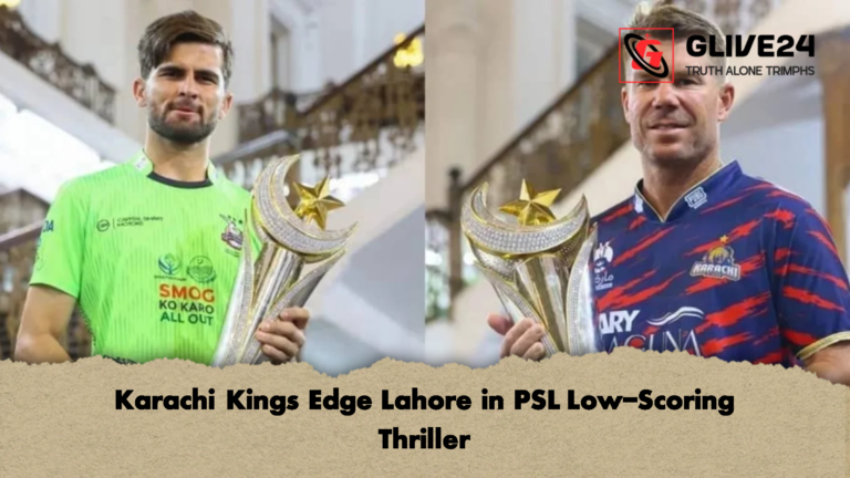 Karachi Kings Edge Lahore in PSL Low Scoring Thriller Karachi Kings Edge Lahore in PSL Low-Scoring Thriller