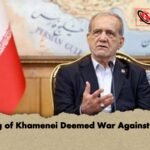 Killing of Khamenei Deemed War Against Islam Killing of Khamenei Deemed War Against Islam