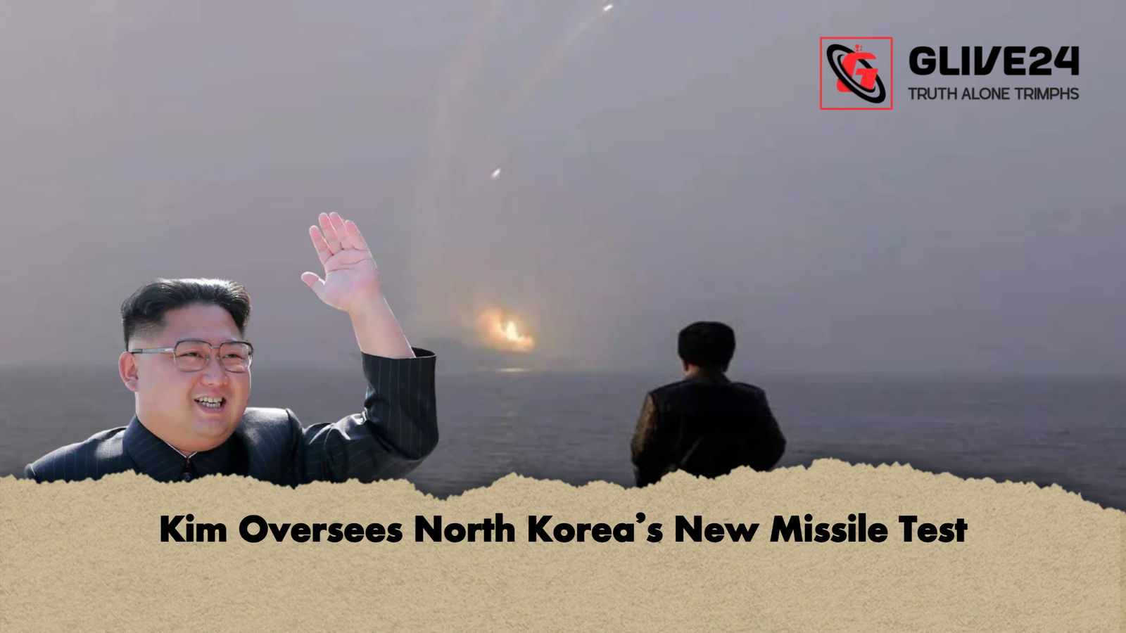Kim Oversees North Koreas New Missile Test Kim Oversees North Korea’s New Missile Test