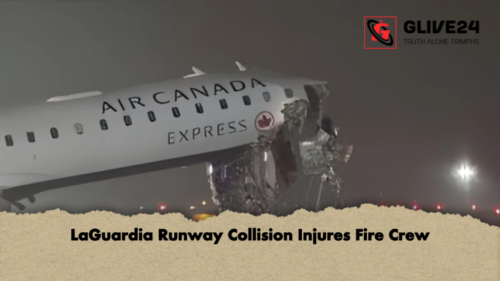 LaGuardia Runway Collision Injures Fire Crew 2 LaGuardia Runway Collision Injures Fire Crew LaGuardia Runway Collision Injures Fire Crew