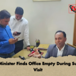 Land Minister Finds Office Empty During Surprise Visit Land Minister Finds Office Empty During Surprise Visit