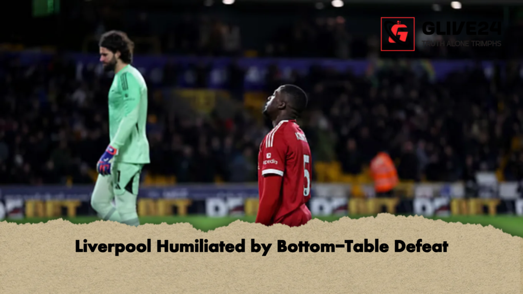 Liverpool Humiliated by Bottom Table Defeat Liverpool Humiliated by Bottom-Table Defeat