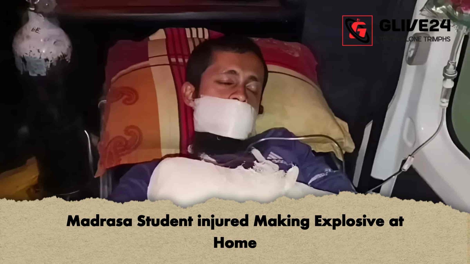 Madrasa Student injured Making Explosive at Home