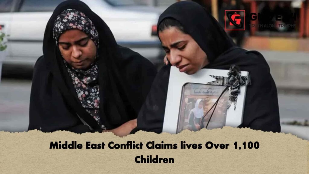 Middle East Conflict Claims lives Over 1,100 Children