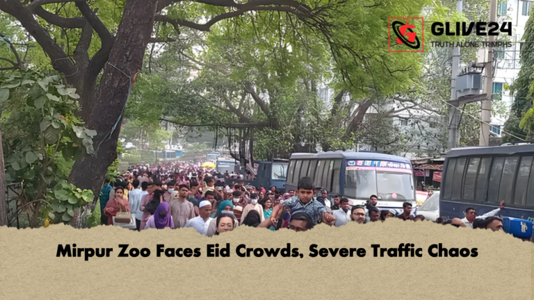 Mirpur Zoo Faces Eid Crowds Severe Traffic Chaos Mirpur Zoo Faces Eid Crowds, Severe Traffic Chaos