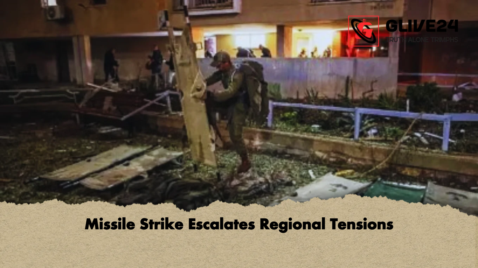 Missile Strike Escalates Regional Tensions Missile Strike Escalates Regional Tensions