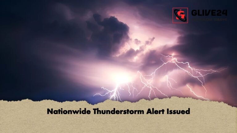 Nationwide Thunderstorm Alert Issued 1 Nationwide Thunderstorm Alert Issued