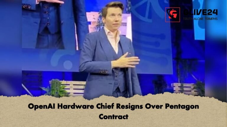 OpenAI Hardware Chief Resigns Over Pentagon Contract OpenAI Hardware Chief Resigns Over Pentagon Contract