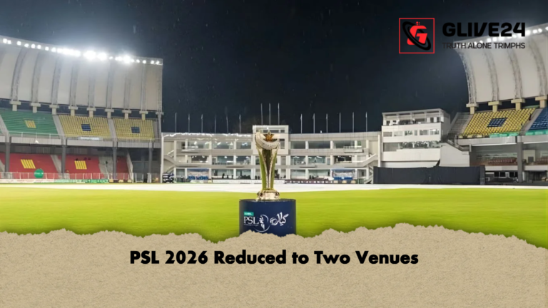 PSL 2026 Reduced to Two Venues PSL 2026 Reduced to Two Venues