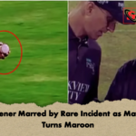 PSL Opener Marred by Rare Incident as Match Ball Turns Maroon PSL Opener Marred by Rare Incident as Match Ball Turns Maroon