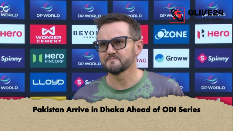 Pakistan Arrive in Dhaka Ahead of ODI Series Pakistan Arrive in Dhaka Ahead of ODI Series