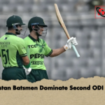 Pakistan Batsmen Dominate Second ODI Start Pakistan Batsmen Dominate Second ODI Start