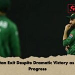 Pakistan Exit Despite Dramatic Victory as Kiwis Progress Pakistan Exit Despite Dramatic Victory as Kiwis Progress